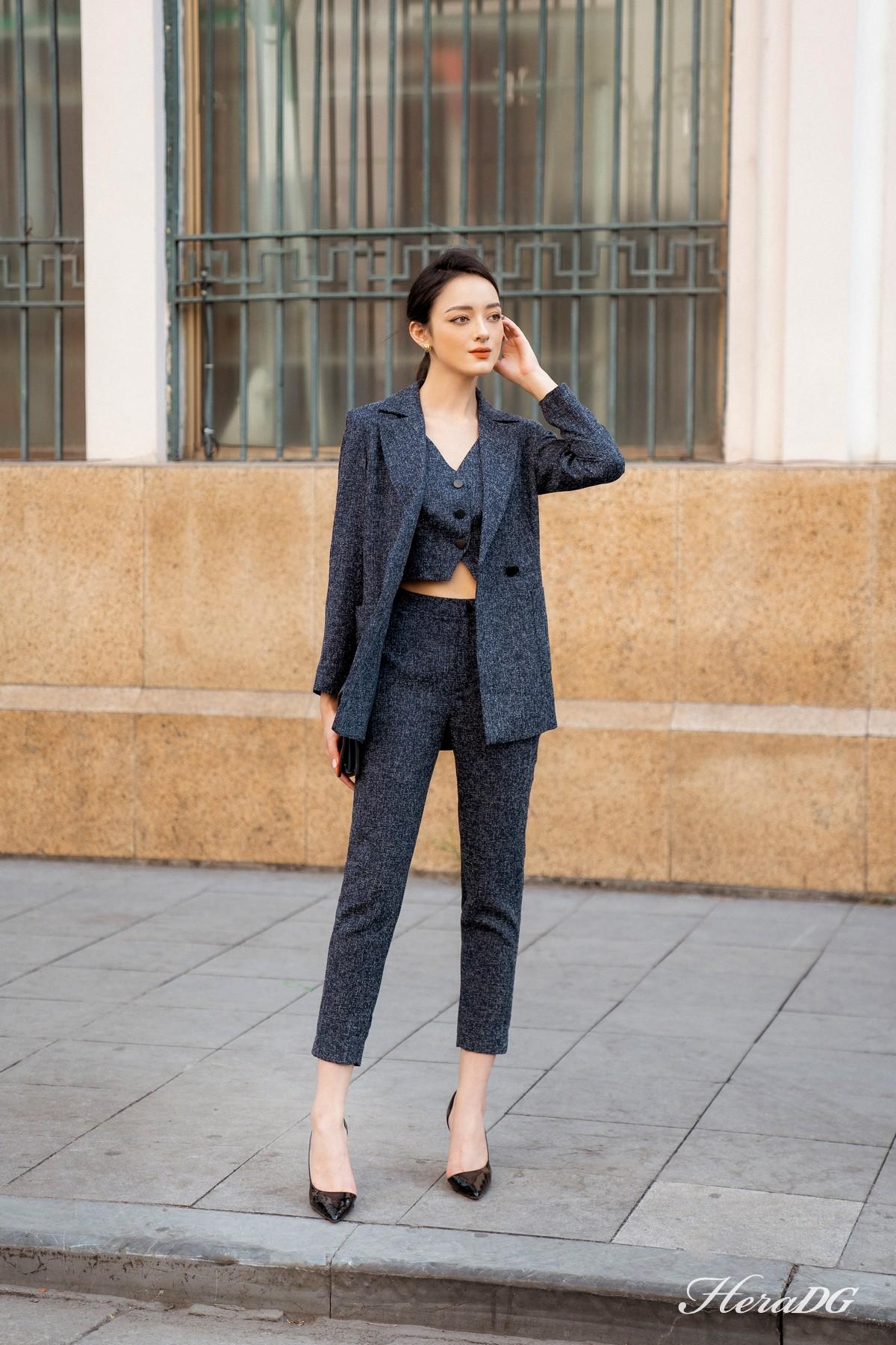 Áo blazer cổ hai ve