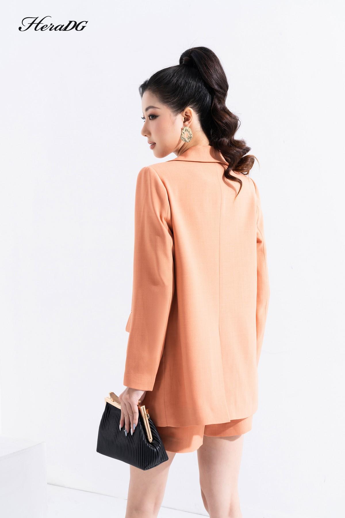 Áo balzer cổ 2 ve