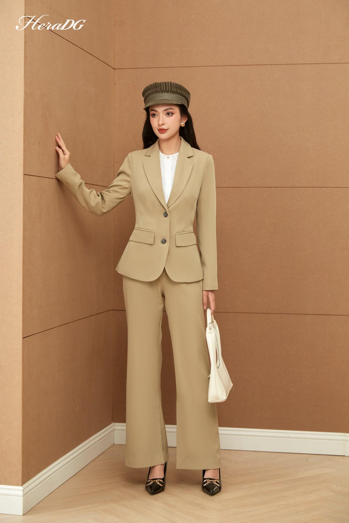 Quần ống vẩy xẻ gấu
