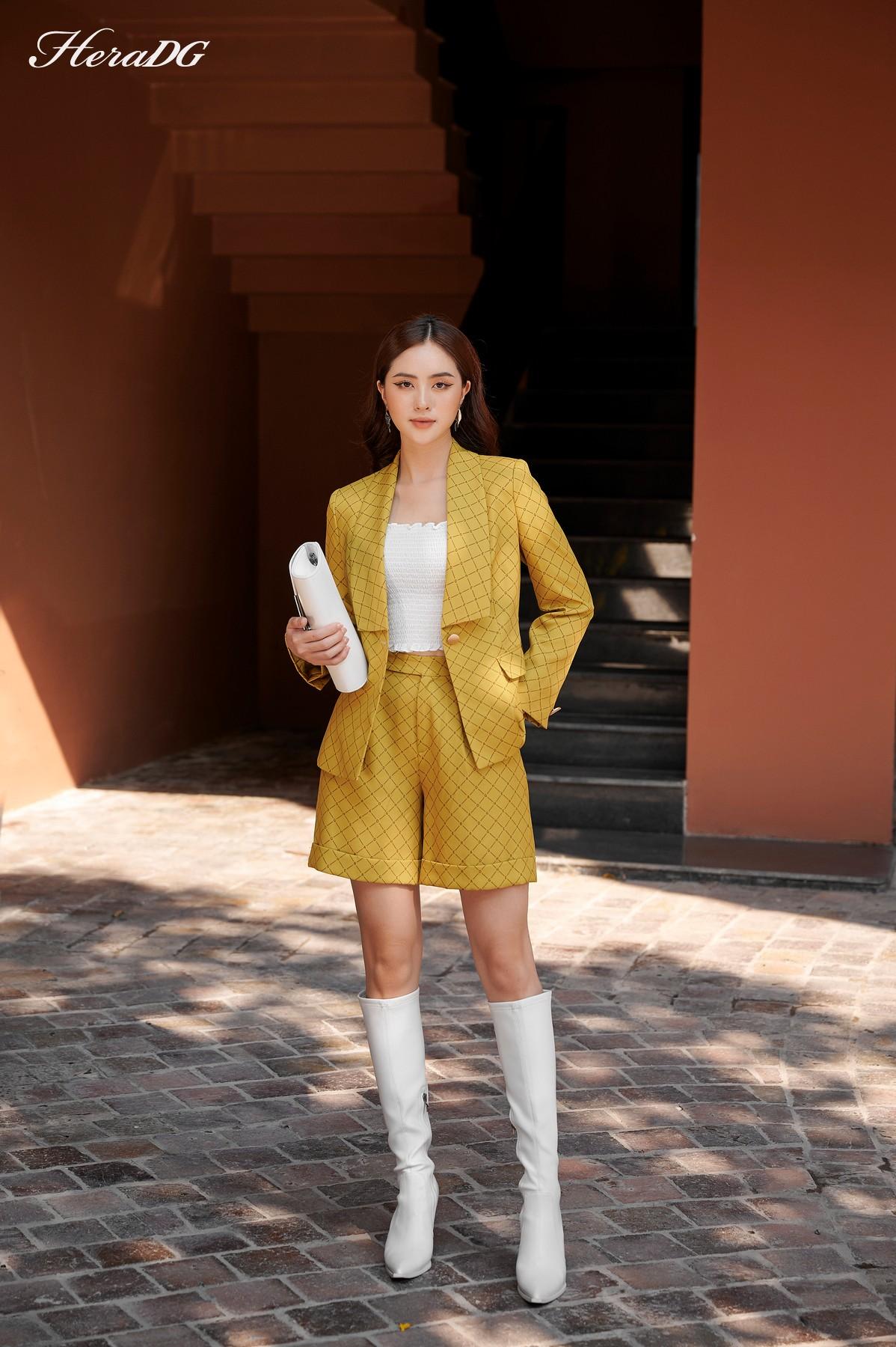 Áo blazer cổ sam