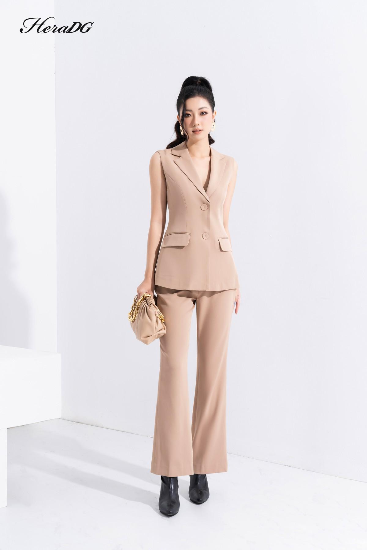 Quần ống vẩy túi chéo