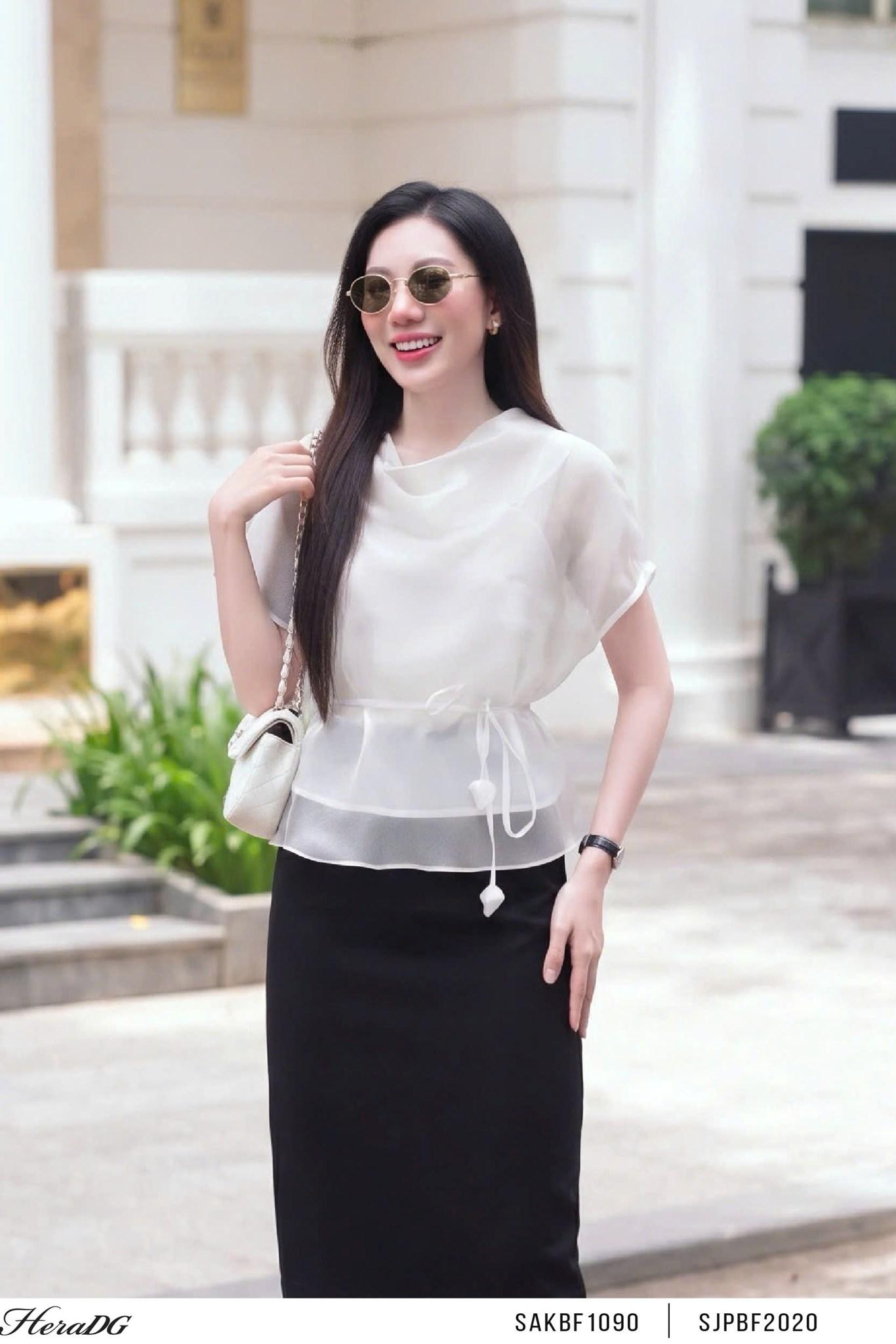 Áo tơ trong cổ đổ