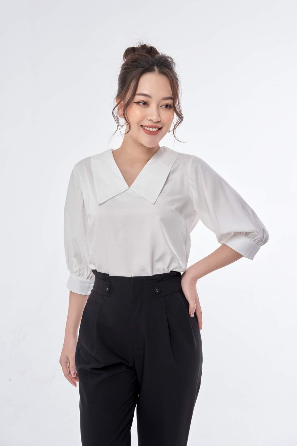 Áo kiểu tay bồng