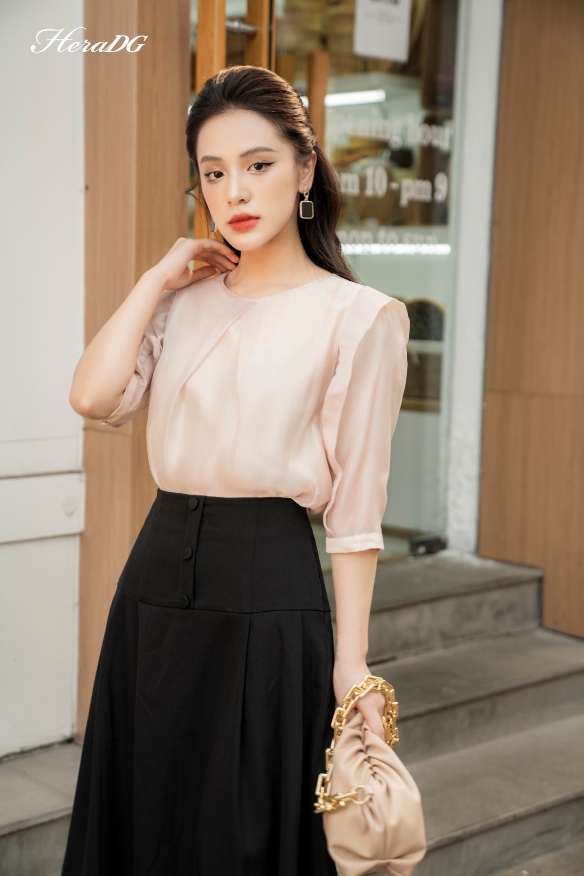 Áo suông tay lỡ