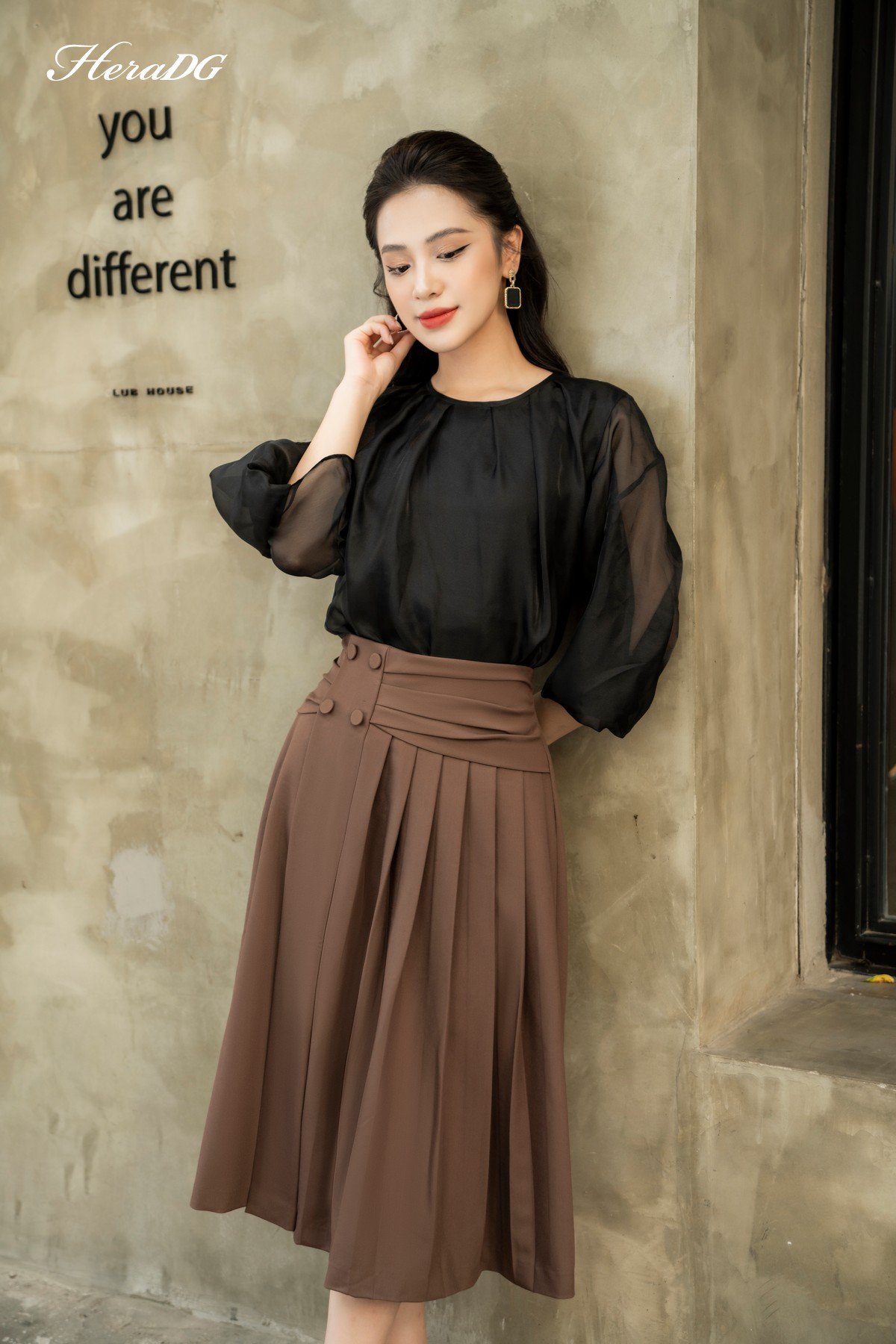 Áo suông tay lỡ