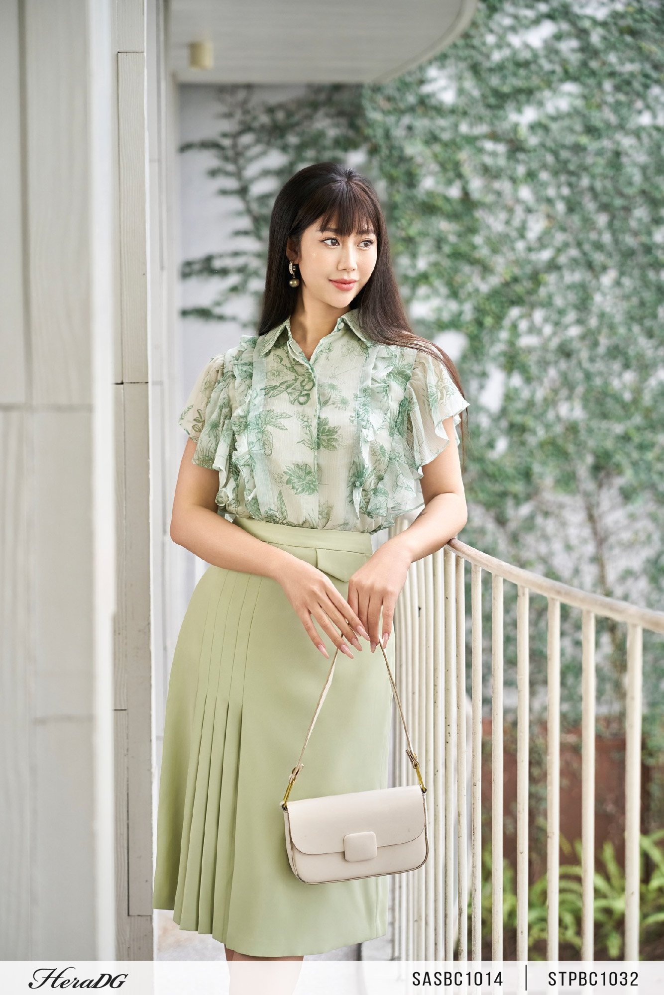 Áo kiểu tay bèo