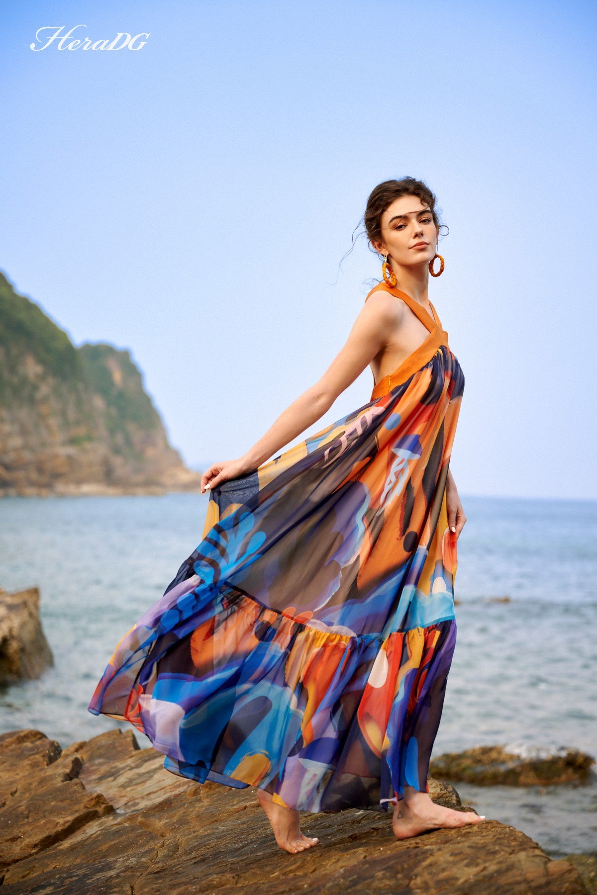 Maxi cổ yếm