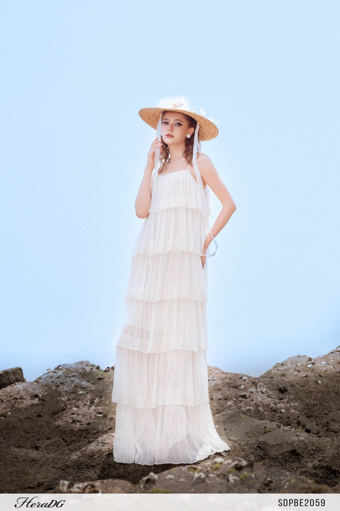 Đầm maxi 2 dây