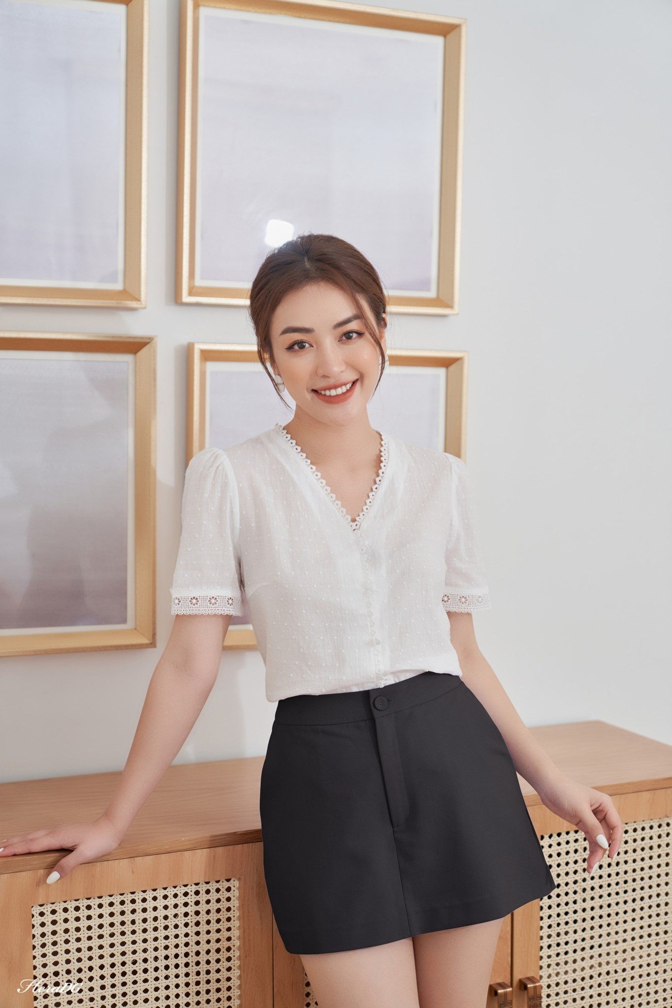 Quần sort giả váy