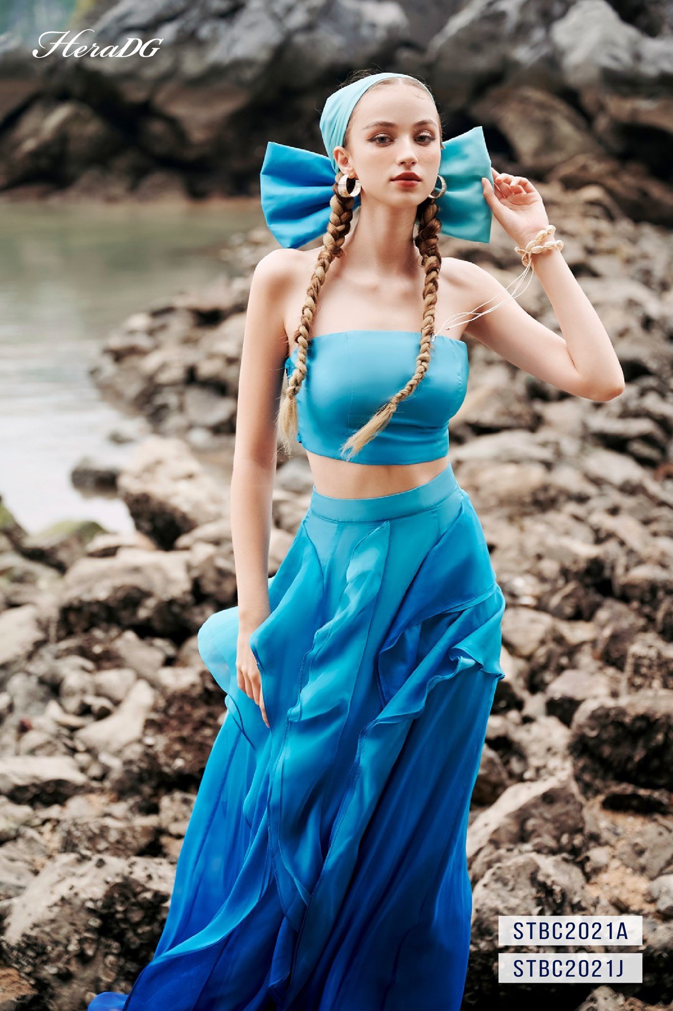 Áo cúp ngực croptop