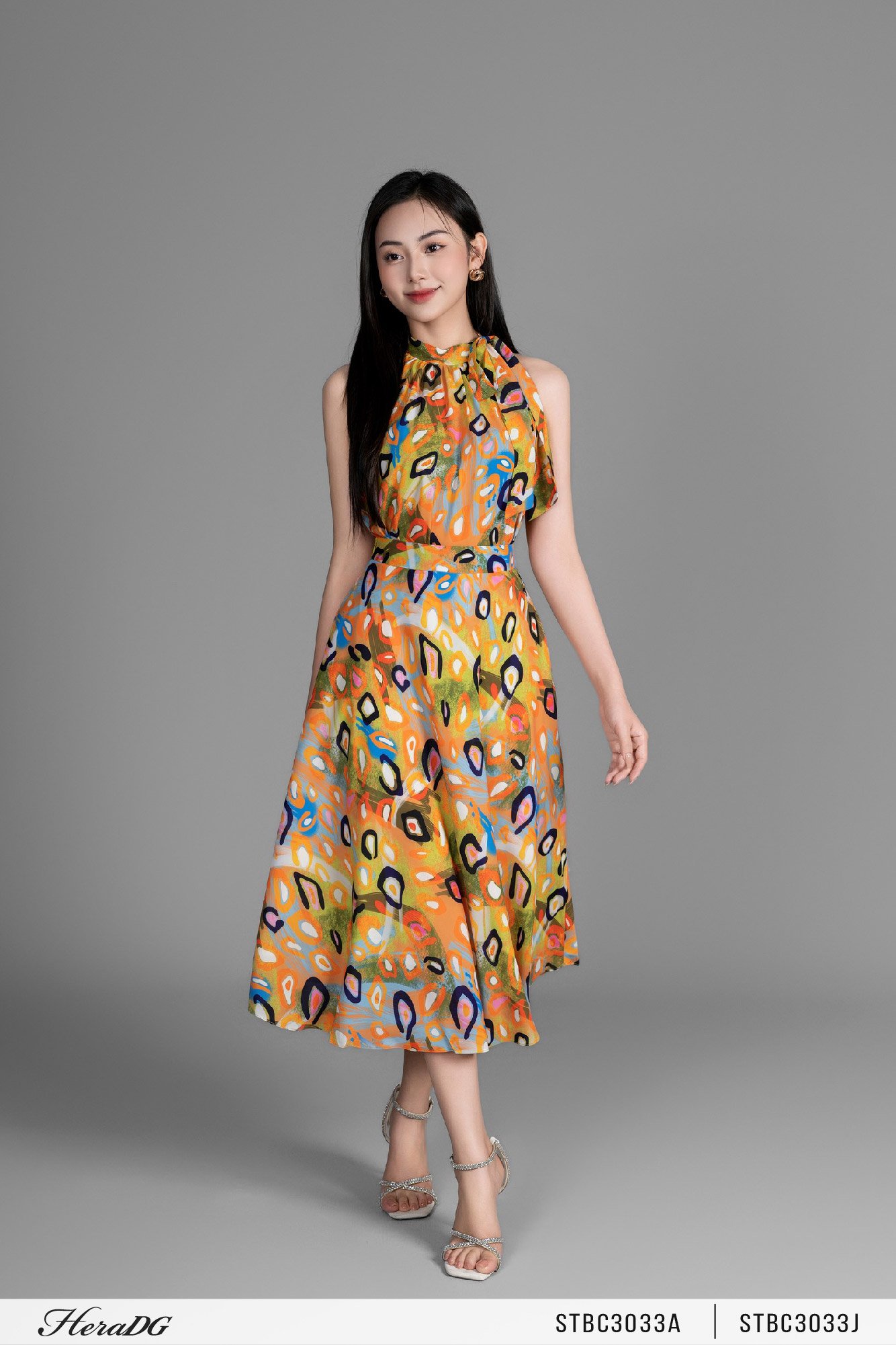 Chân váy xoè túi sườn