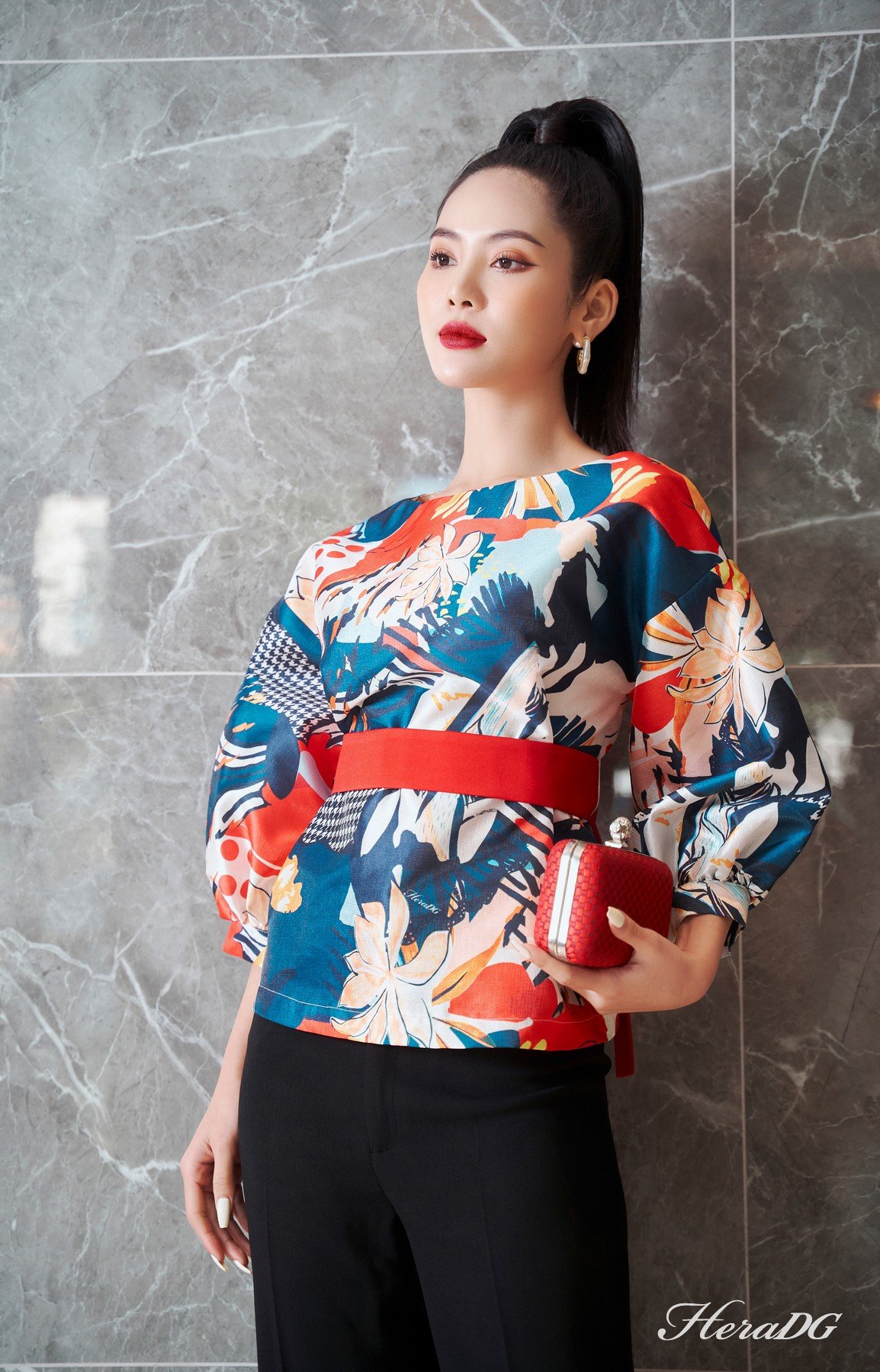 Áo suông tay bồng