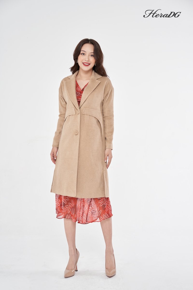 Áo mangto xẻ sườn