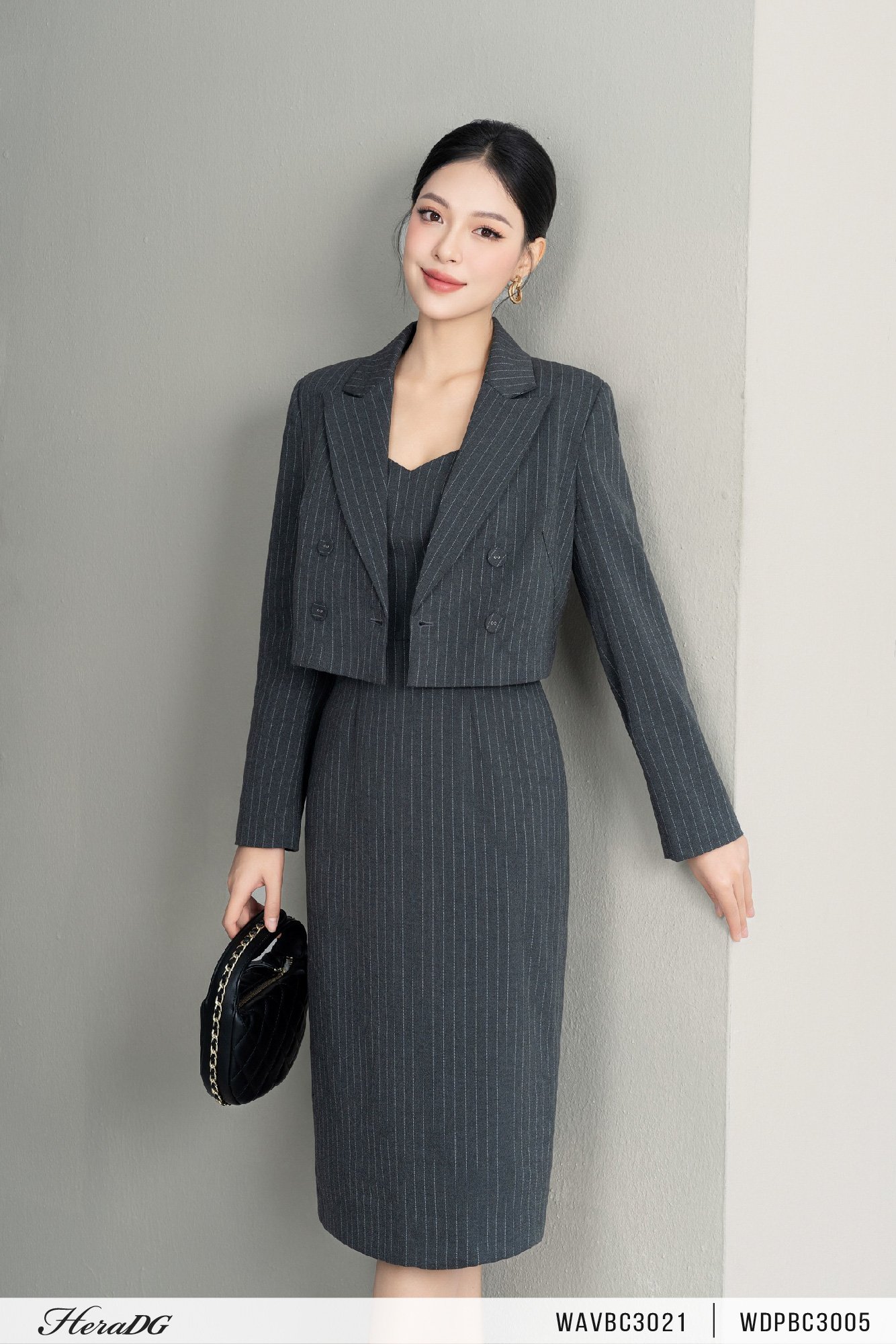 Áo blazer croptop