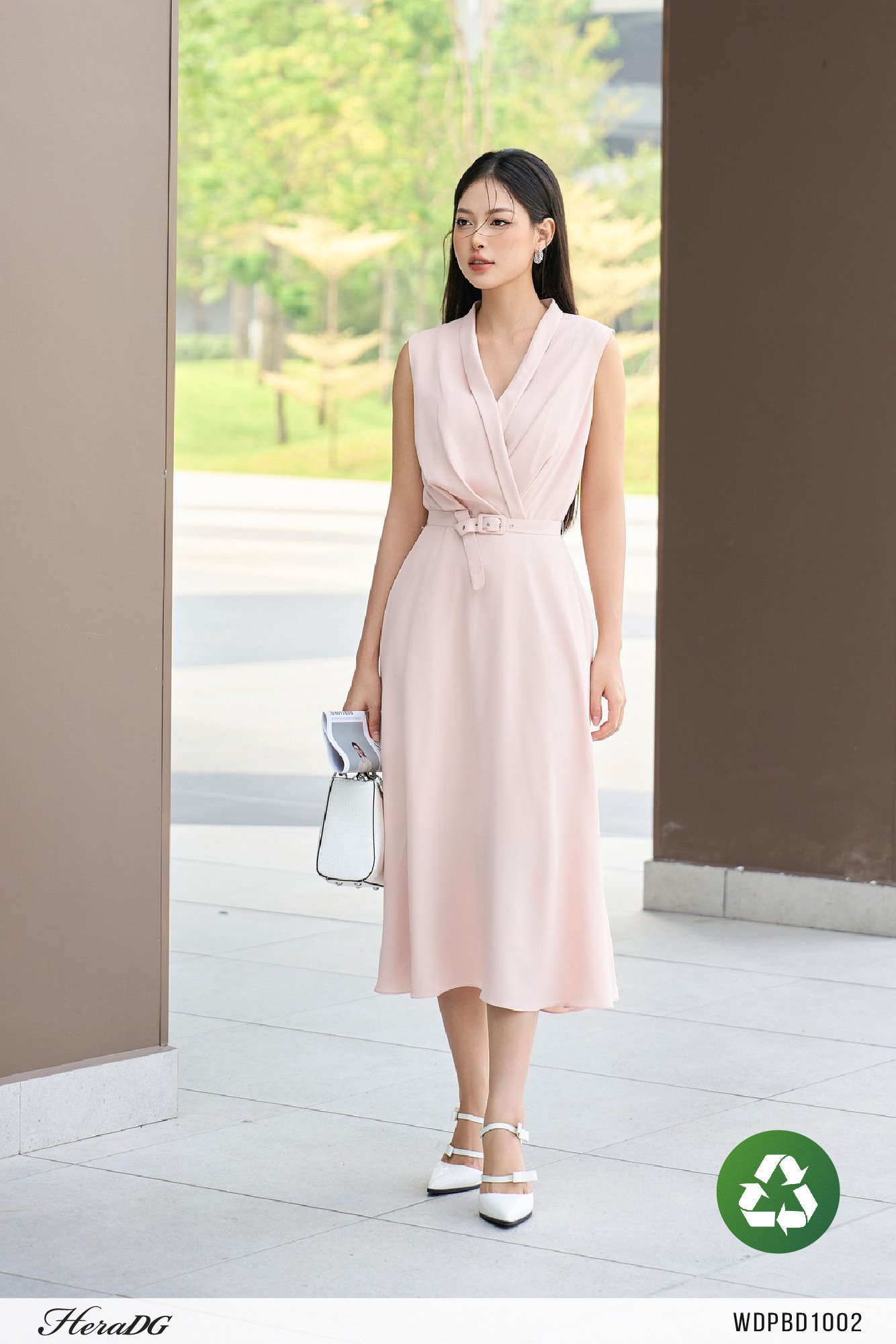 Đầm A đai rời