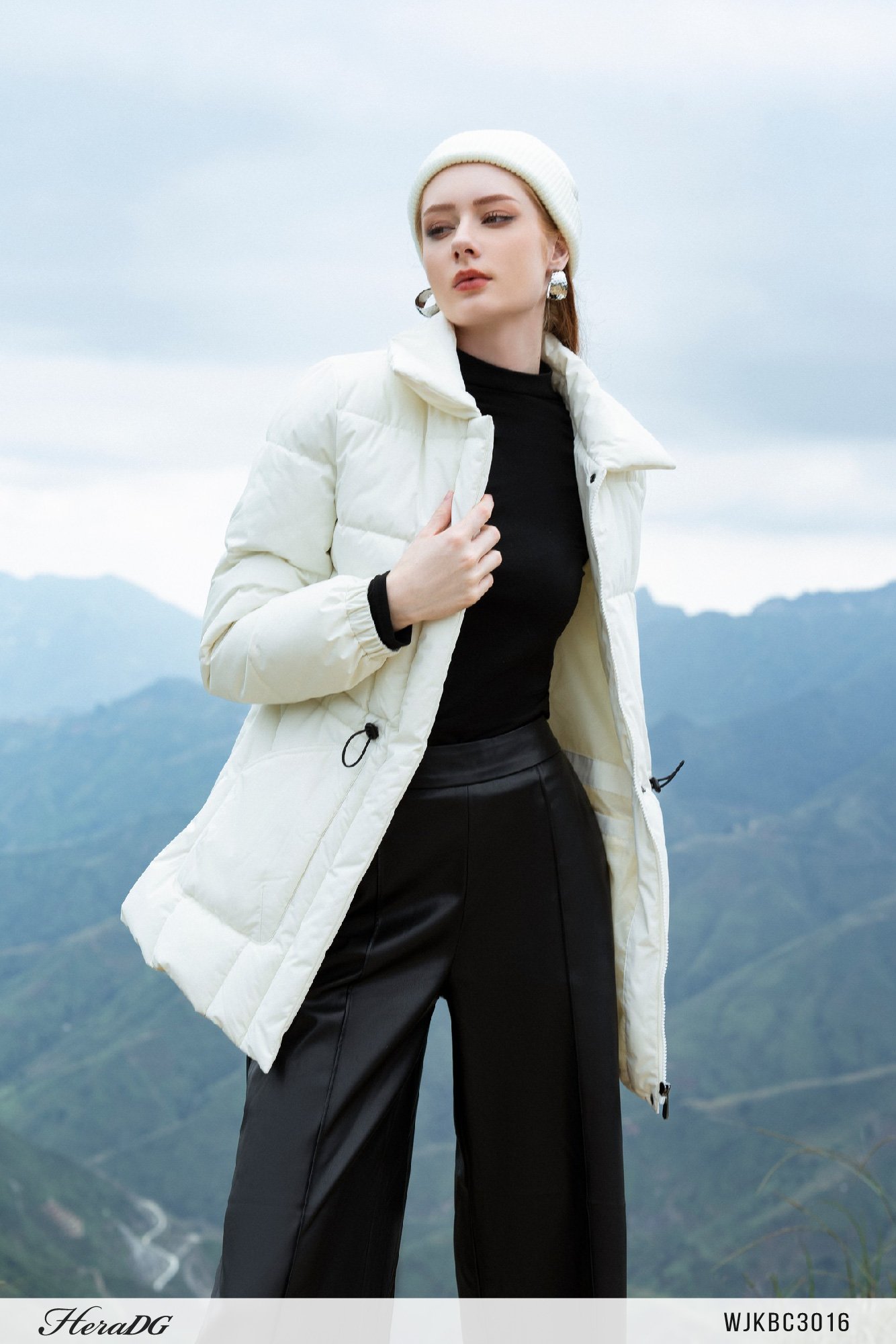 Áo jacket 3 lớp dáng lỡ