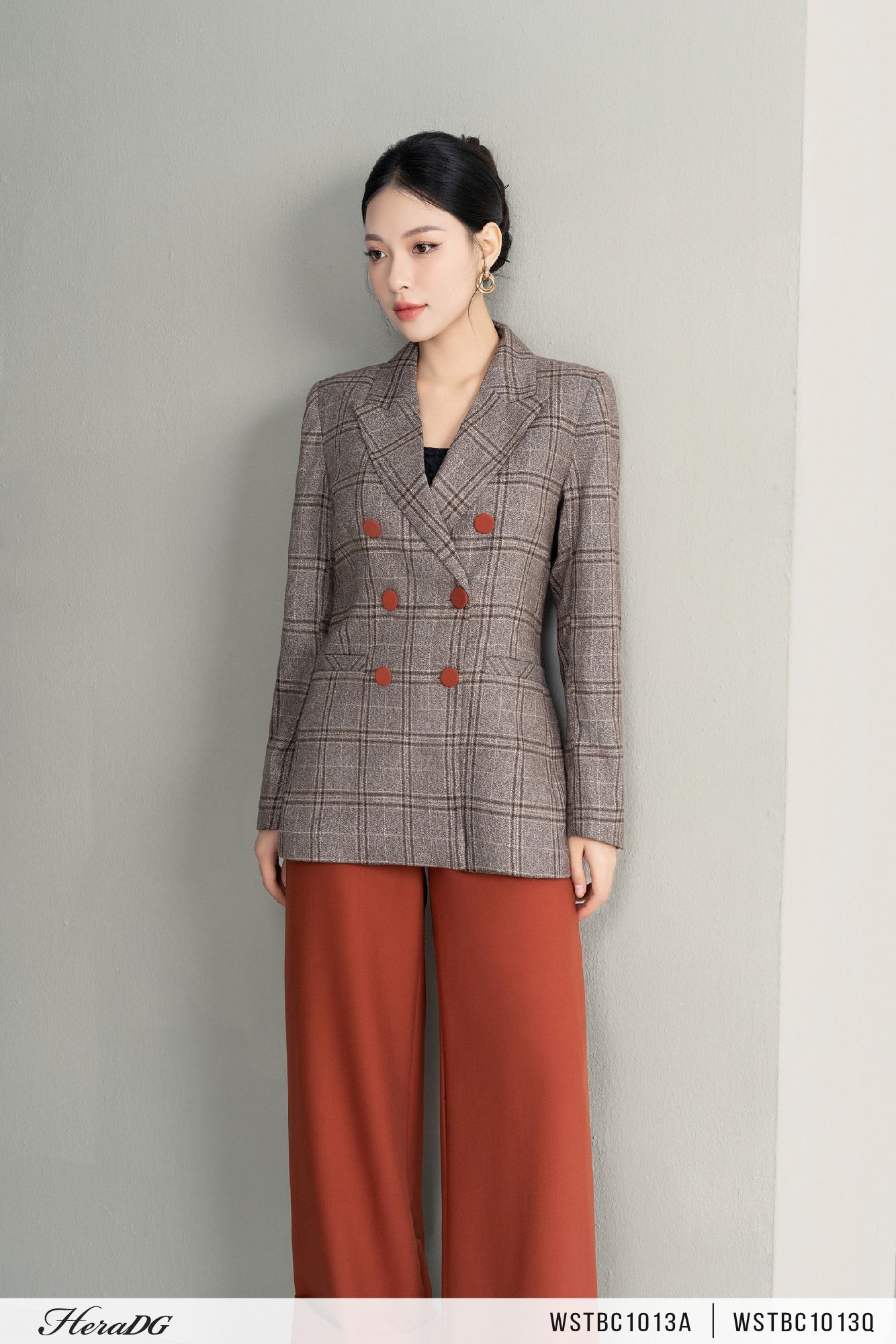 Áo blazer 2 hàng khuy