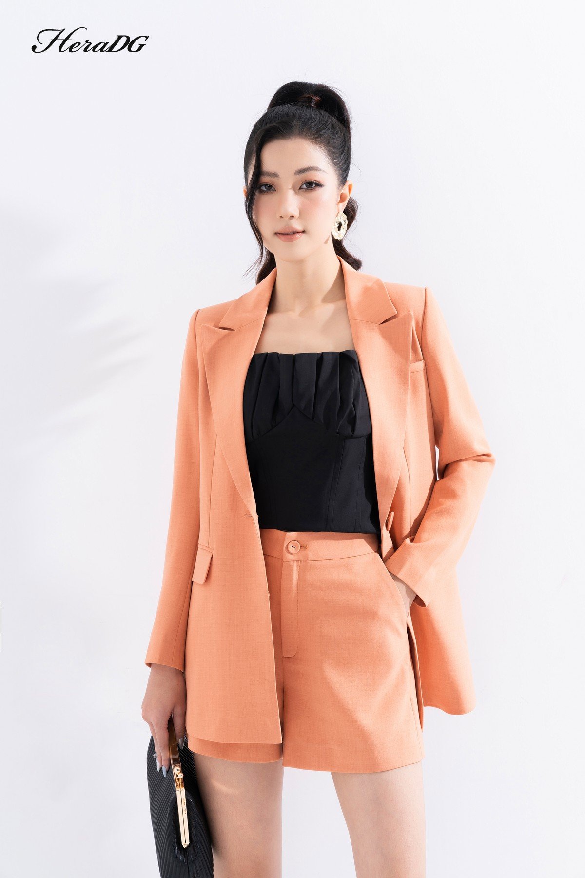 Áo balzer cổ 2 ve