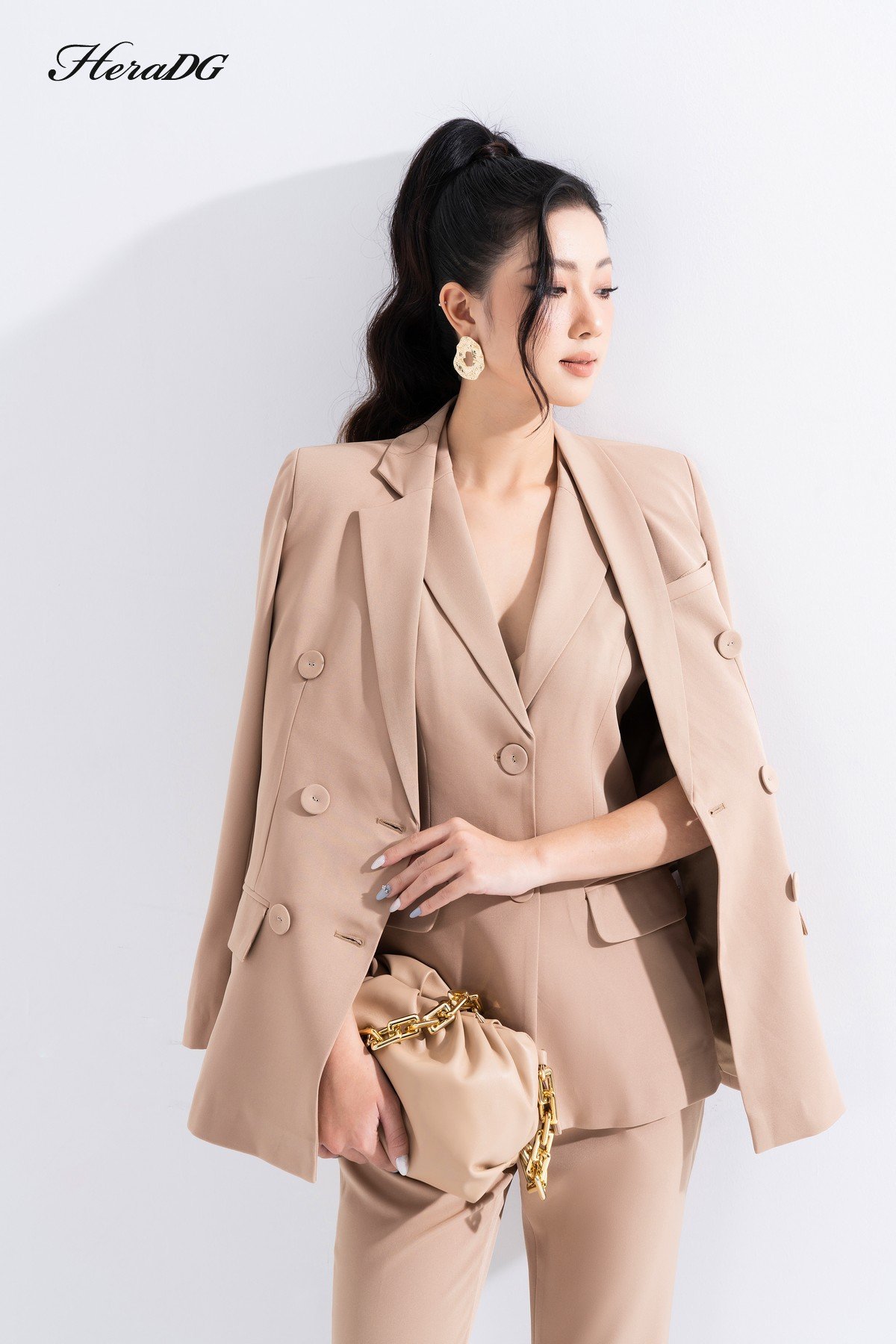 Áo vest 2 hàng khuy